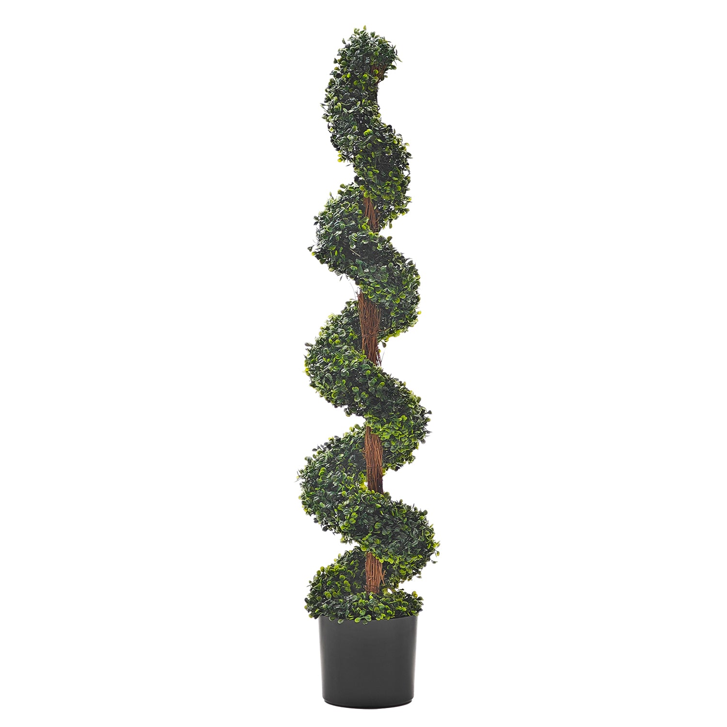 VESTIAMO CASA - Pianta artificiale Bosso a spirale in vaso h110 cm